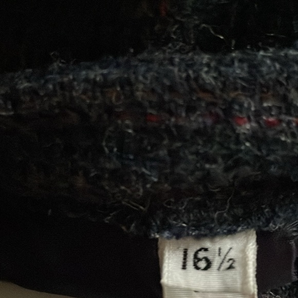 Gorgeous vintage wool skirt, size 16 1/2 beautiful tweed gray - Picture 8 of 9